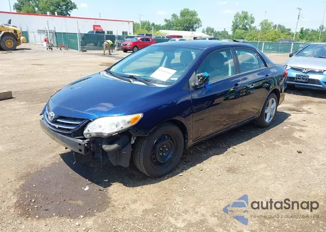 2013 Toyota Corolla Le из США, поврежденный, VIN 2T1BU4EE3DC984118